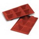 Moule en silicone 6 pyramides