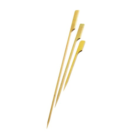 200 Brochettes bambou golf 9 cm.