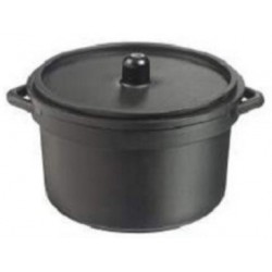 30 mini cocotte + couvercle - Couleur noire 90 ml.