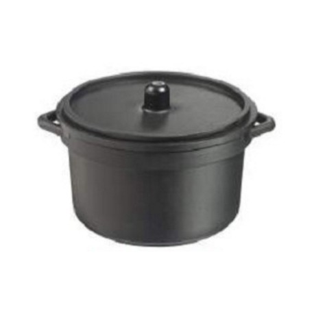 30 mini cocotte + couvercle - Couleur noire 90 ml.