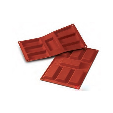 Moule en silicone 7 financiers.
