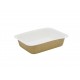 Barquettes carton kraft brun