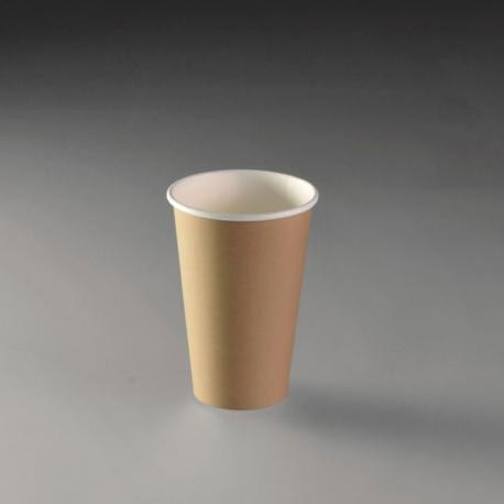 50 Gobelets carton brun 45 cl.