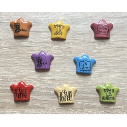 100 fèves Reines et rois de l'épiphanie