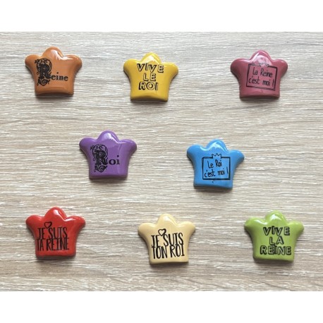 100 fèves Reines et rois de l'épiphanie