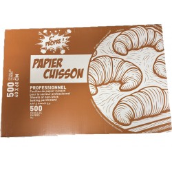 Papier cuisson qualité standard. (500 feuilles)