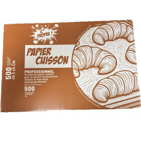 Papier cuisson qualité standard. (500 feuilles)