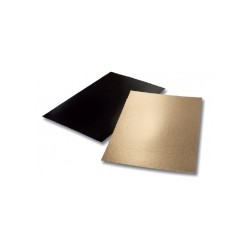 25 Plaques Angle droit or/noir 60 x 40 cm. 950 gr.