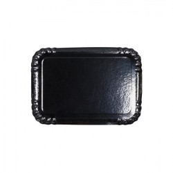 25 Plateaux traiteur noir 32x42 cm